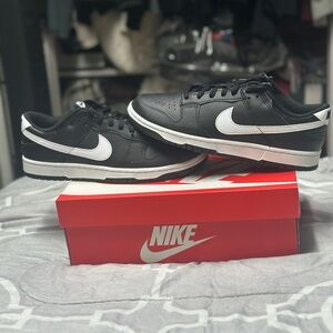 Size 9 - Nike Dunk Low Black Panda 2.0 Brand New SHIPS FAST